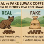 Real vs Fake Luwak Coffee