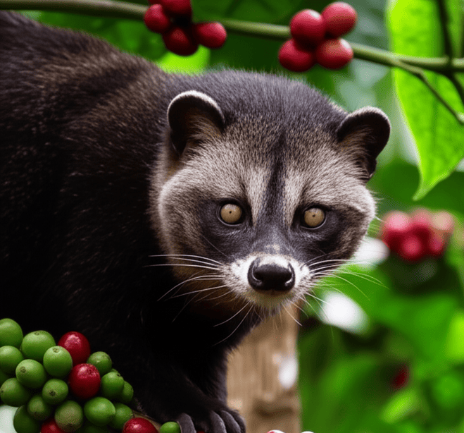 luwak coffee wild
