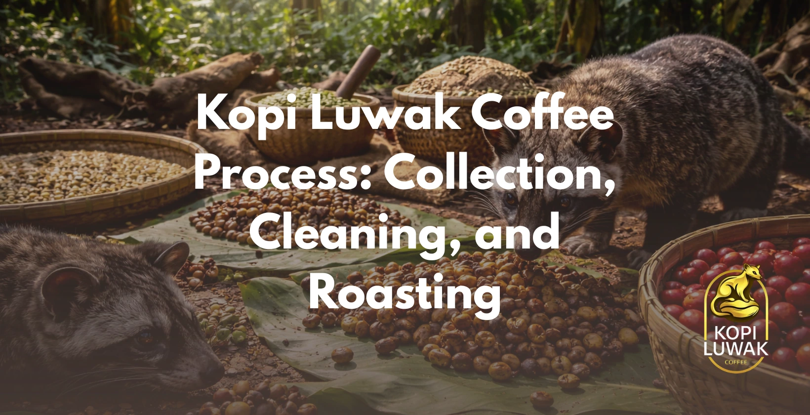 kopi luwak coffee process